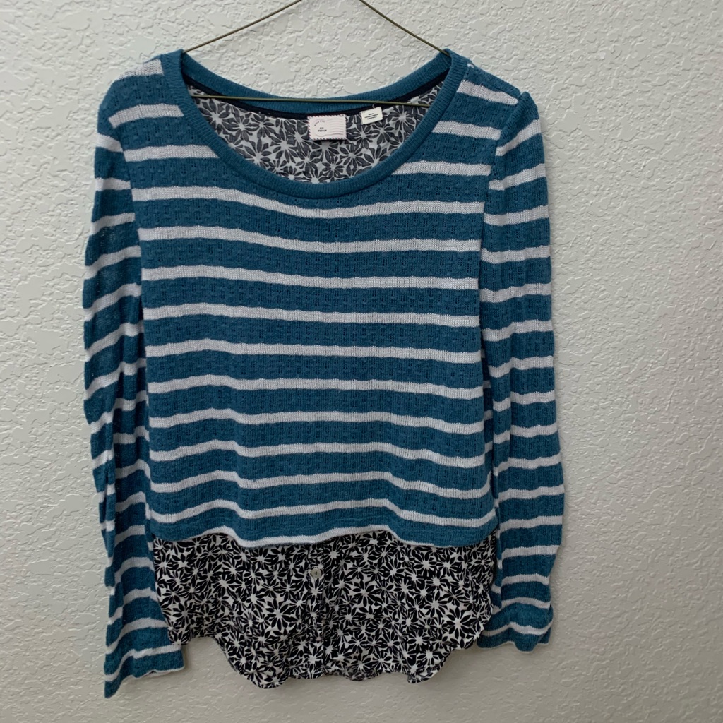 Mixed Pattern Sweater